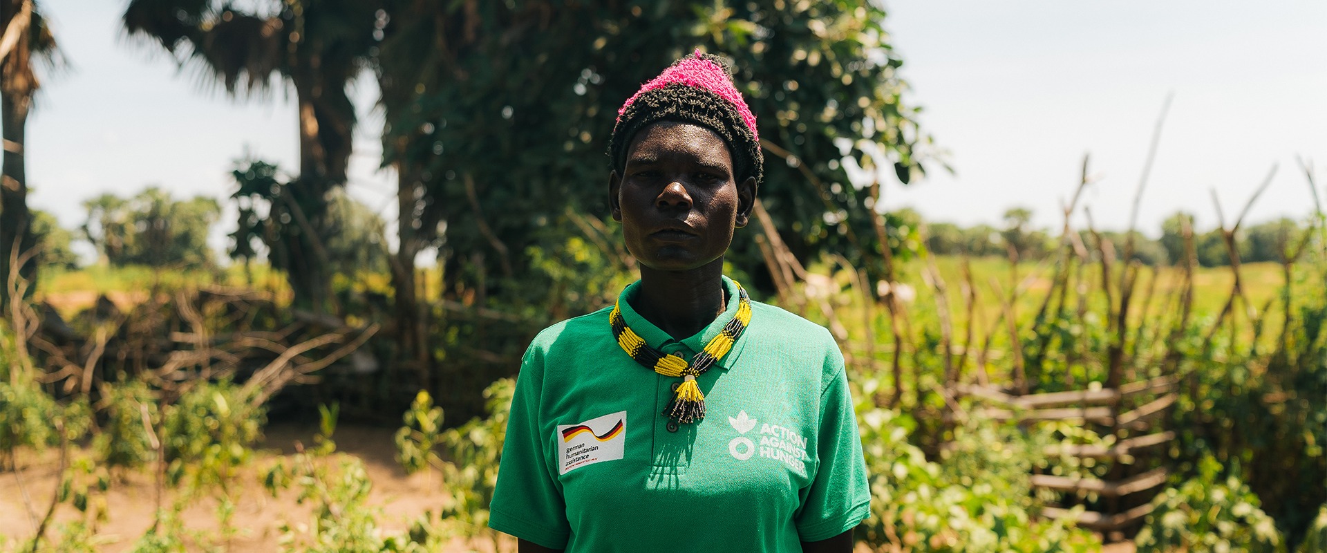 Aling went to Action Against Hunger's nutrition site for assistance.