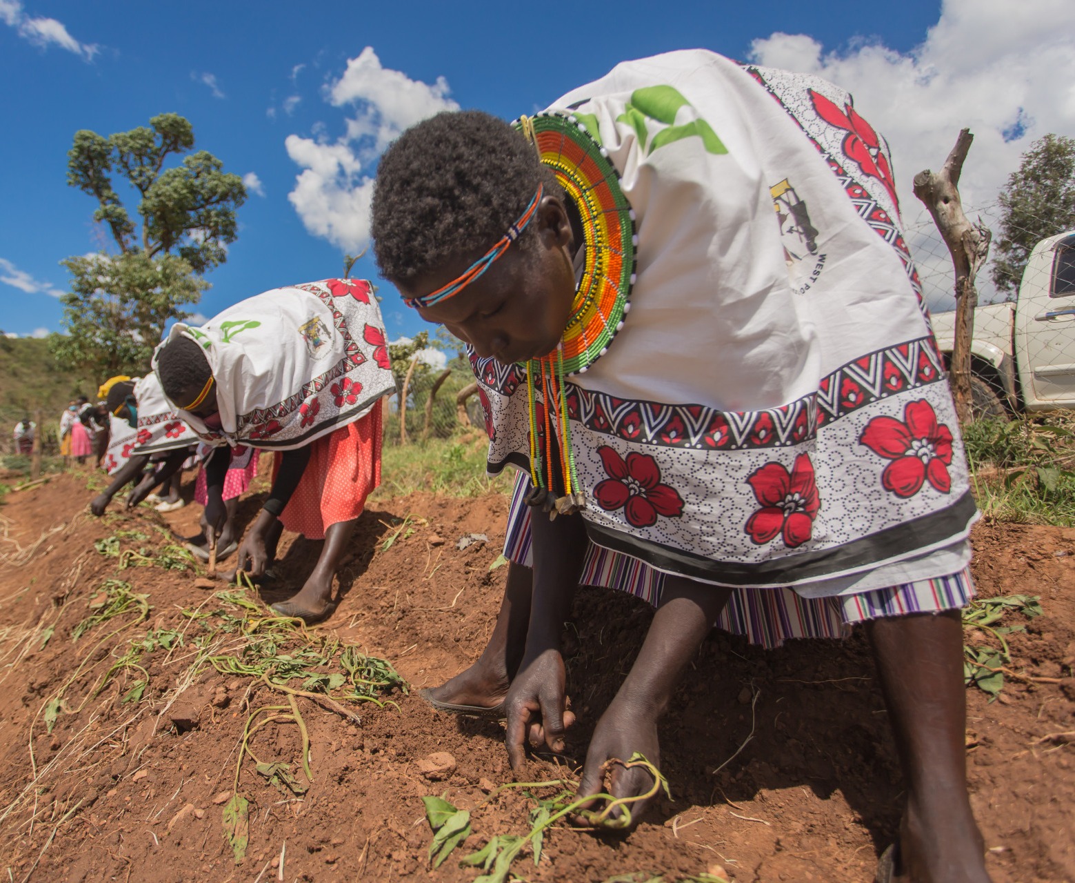 In Kenya, women farmers are learning about composting and other techniques to keep their land fertile.
