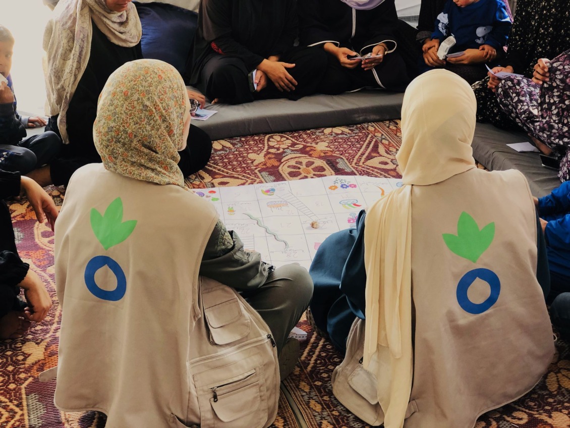 Women can get support from staff and each other at Baby Safe Spaces.